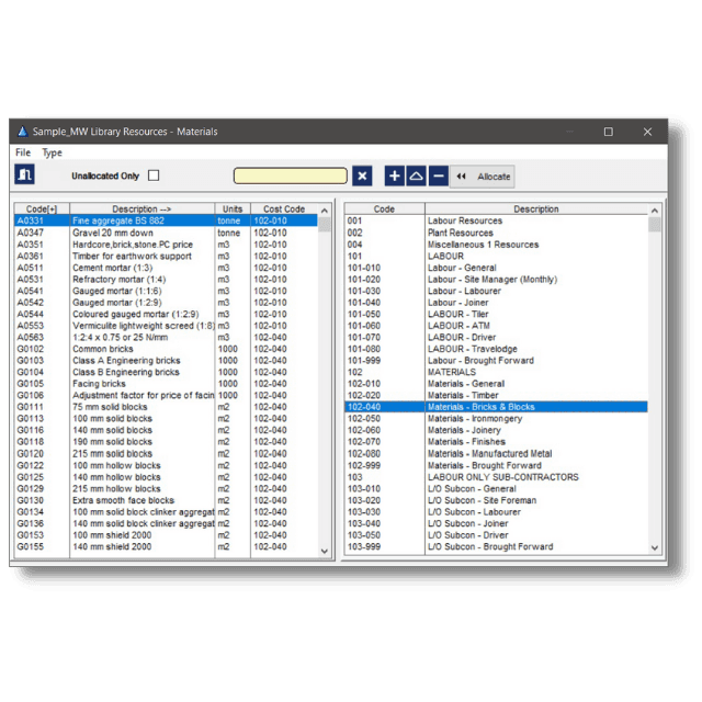 Construction Estimating Software