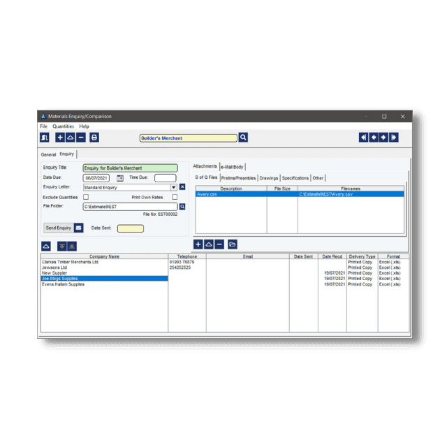 Construction Estimating Software