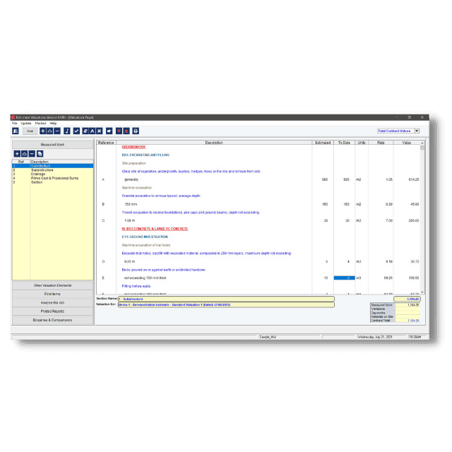 Construction Estimating Software